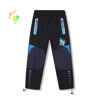 Chlapecké softshellové kalhoty letní Kugo HK8580 černé, vel. 98-128